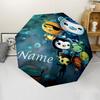 Personalized Name O-OCTONAUTS Print Umbrella - Automatic Open/Close, Eight-Rib Durable Frame, Automatic Folding Umbrella