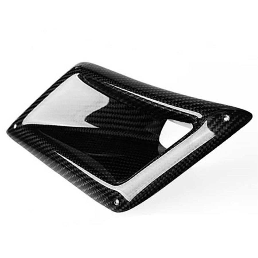 Carbon Fiber Look Bumper Side Air Vent Cover For 2003-09 Nissan 350Z All Models