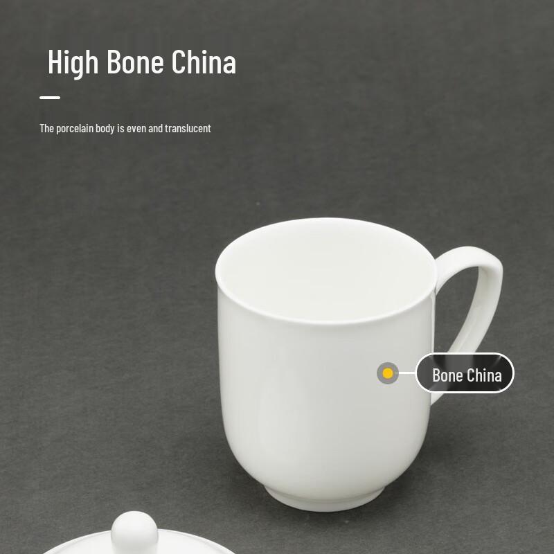 Jingdezhen Ceramic Office & Home Teacup with Lid