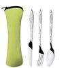 Zipper Tableware Bag with Storage Bag Cutlery Bag Portable Tableware Set  Home/Camping