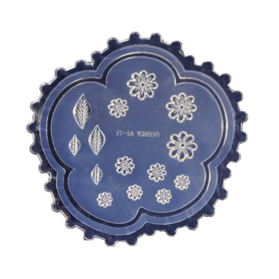 Nail Art Silikonform Blätter Blume DIY Handwerk Schmuck Dekoration Zubehör