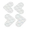 4 Pack Double Sided Carpet Tape Reusable Washable Heart Shape Slip Resistant Ultra Thin Area Rug
