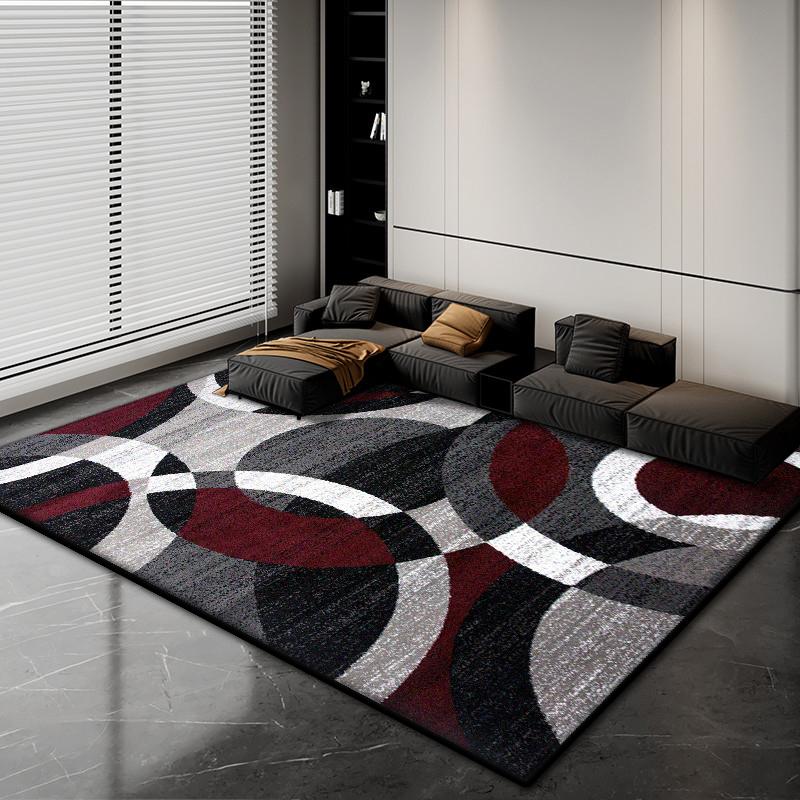 Nordischer Abstrakter Luxusteppich Heimdekoration Wohnzimmer Flauschige Plüschteppiche 200x300cm Schlafzimmer Büro Bereich Rutschfeste Bodenmatten