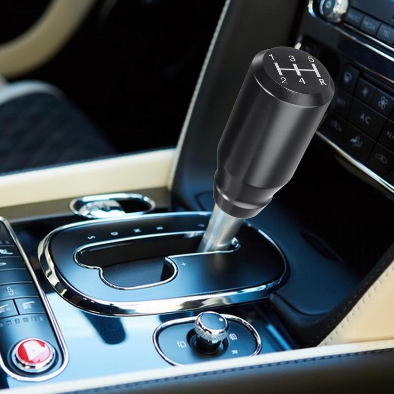 Auto Schalthebelknauf 5 Gang Schaltknäufe Modifikation Zierleisten Zubehör Fahrzeuginnenausstattung Für die meisten Schaltfahrzeuge