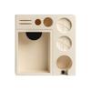 Functional Espresso Tamper Station with Removable Knockbox and Non Slip Base Espresso Knockbox for Coffee Tools
