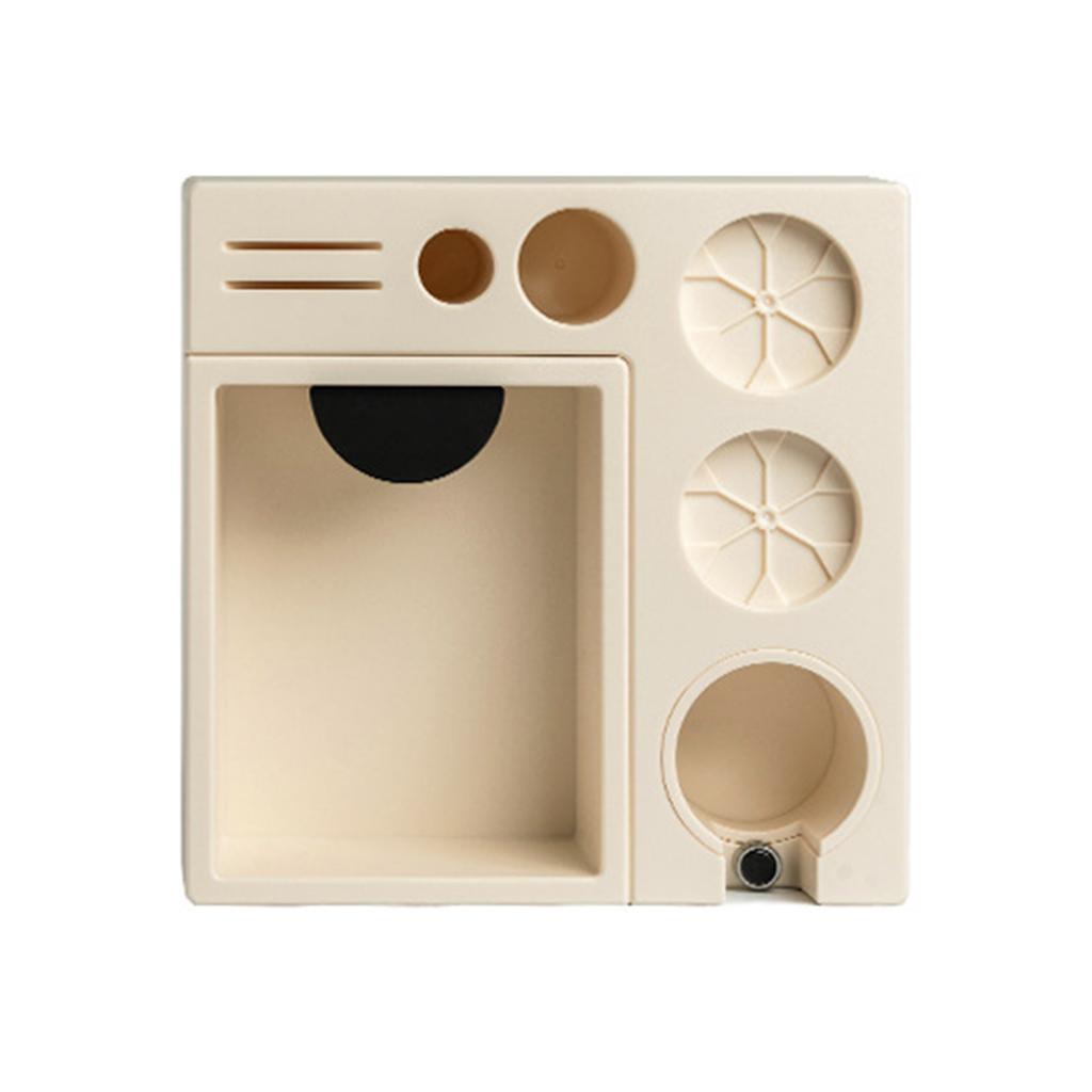 Functional Espresso Tamper Station with Removable Knockbox and Non Slip Base Espresso Knockbox for Coffee Tools