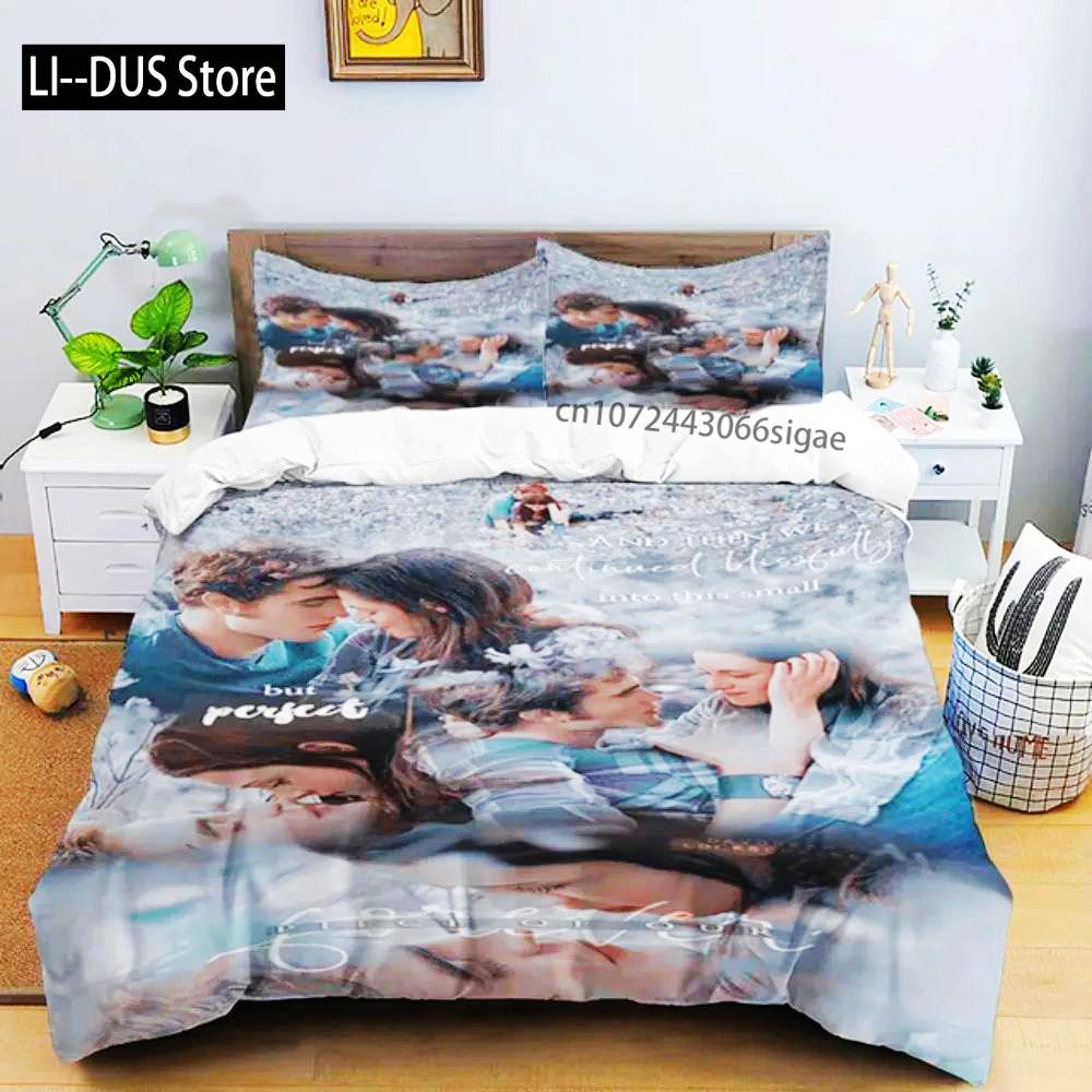 Twilight Series Duvet Cover Set And Pillowcases Vampire Hot Movies Single King Full Fashion 3D Bedding Set For Adults Bed Linen