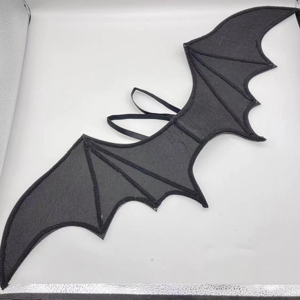 Handmade Lace Bat Wings Halloween Costume