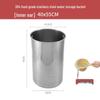 Stainless Steel Water Storage Bucket with Lid and Handle