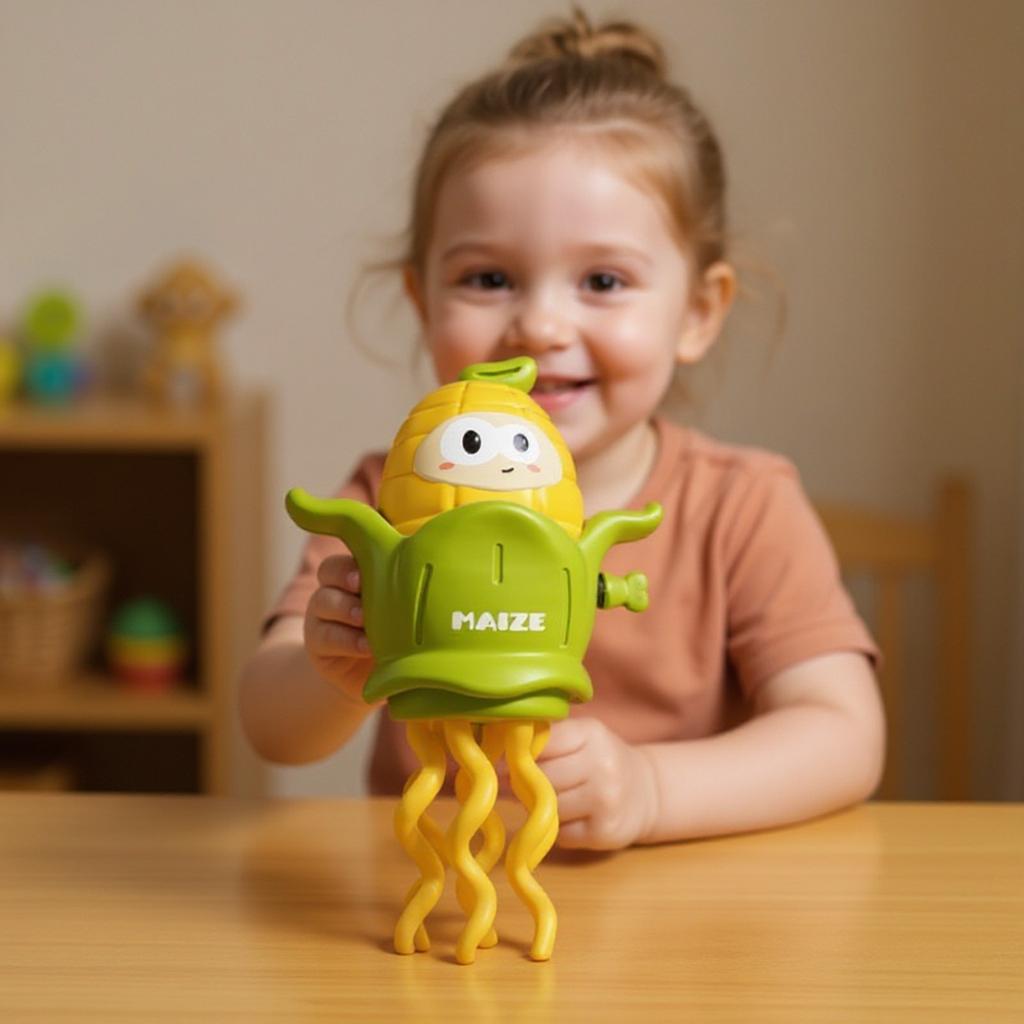 Dancing Corn Children's Toys, Pull Back Creative Corn Whole Cup Fun Toys