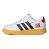 adidas Disney X Neo Breaknet Bequeme Vielseitige Rutschfeste Low-Top Kinder Skate Schuhe Kinder Sneaker Weiß Schwarz IG7163