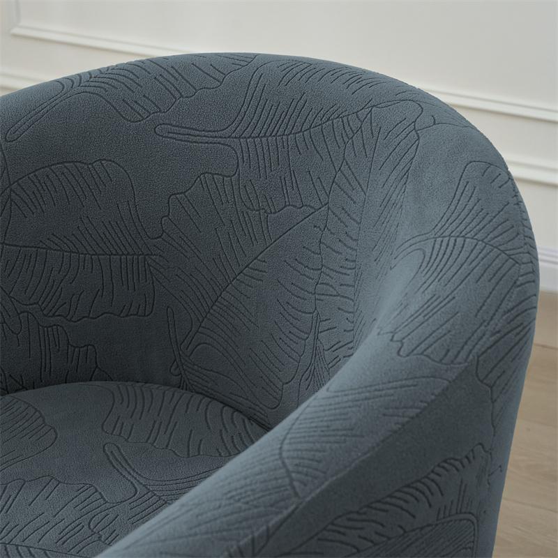 2pcs/set Jacquard Club Tub Chair Cover Elastic Single Armchair Protective Case Pet-friendly Couch Cover with Cushion Cover Home
