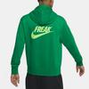 Nike Sweatshirts Men's Pine Green Hooded Moderate Regular CZ0440-302