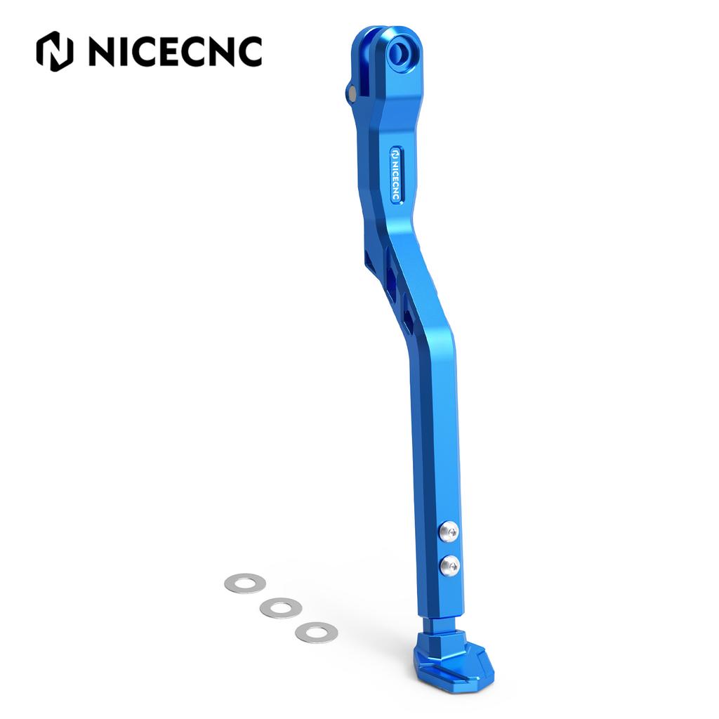 NICECNC For Surron Light Bee X S Surron Ebike Footpeg Peg Bracket Package Footrest Pedal Support Brace Foot Side Kick Stand Kit