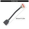 12 Pin Headlight Adapter Cable Vehicle Headlamp Wiring Harness Cable Cord Assembly Replace for 7L6971071A Front Lights R6FB