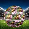 Pallone da Calcio Masha e Orso Stampa Taglia 5, Pallone da Calcio in PU Resistente all'Usura per Partite, Allenamenti e Pratica Quotidiana, Regalo di Compleanno per Appassionati di Calcio