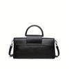 Vintage Crocodile Print Women's Handbag Stylish Shoulder Bag with Detachable Straps Lightweight Everyday Accessory