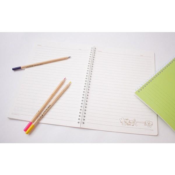 Line Friends Minini Spring Note, Color Random, 4 Pieces