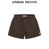 UR2026 Women's Retro Bowknot Drawstring Ultra-Short Shorts
