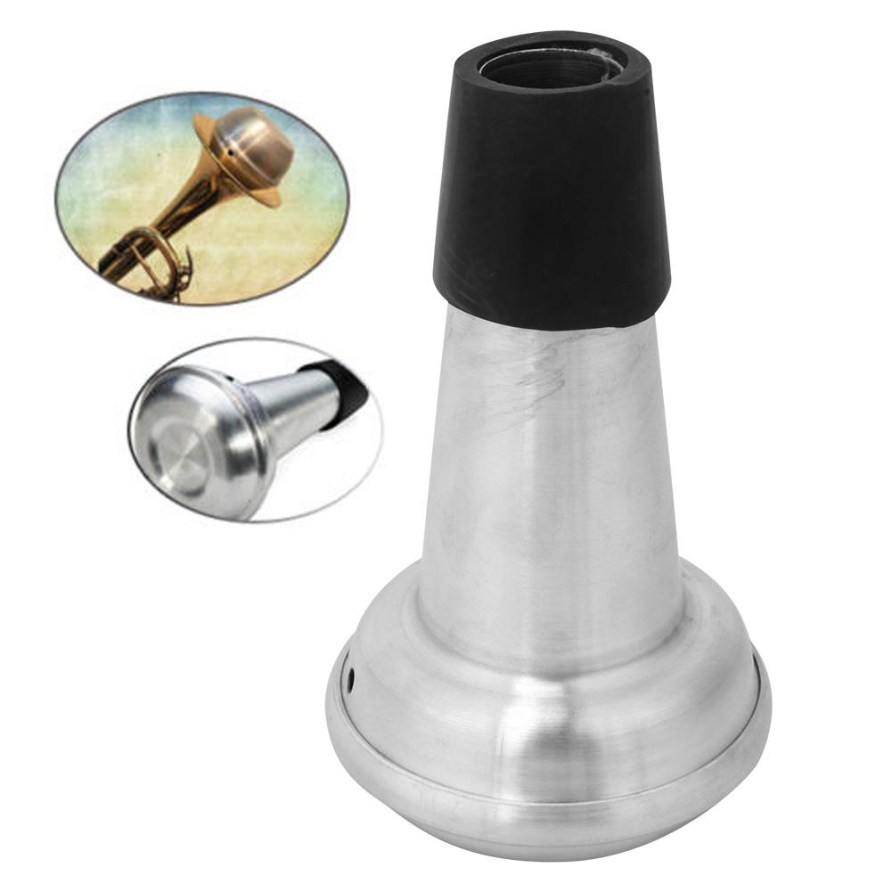 Trumpet Practice Aluminum Mute Sordino for Trumpet Brass Instrument Parts Accessories