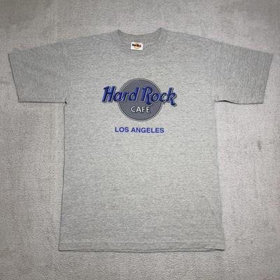 Vintage Hard Rock Cafe Los Angeles T Shirt Men’s Medium Graphic Print USA Made