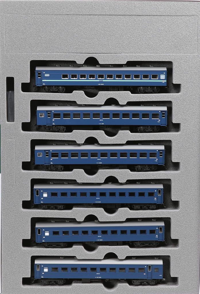 KATO N Gauge 43 Series Express Set Model Train Passenger Car "Michinoku" 6-Car Add-On [Special Edition] 10-1547