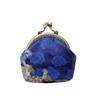 Anti-lost Kiss Lock Coin Purse Polyester Portable Brocade Mini Pouch Chinese Style Thickened Embroidered Small Pocket Ring
