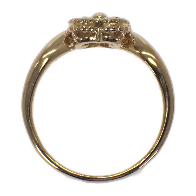 VAN CLEEF & ARPELS #12(JP Size) Ring K18 Yellow Gold/diamond Women