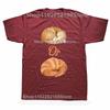 Funny Croissant Cat Meme Graphic T-shirts Men Women's Fashion Casual Tshirt 100% Cotton Loose Oversized Food Lover T Shirt