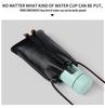 New Genuine Leather Drawstring Shoulder Bag with Earphone and Cable Storage - Korean Style Cowhide Messenger Bag