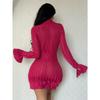 Women's Sexy Slim Fitted Pencil Dresses Tight Long Dress Ball Gown