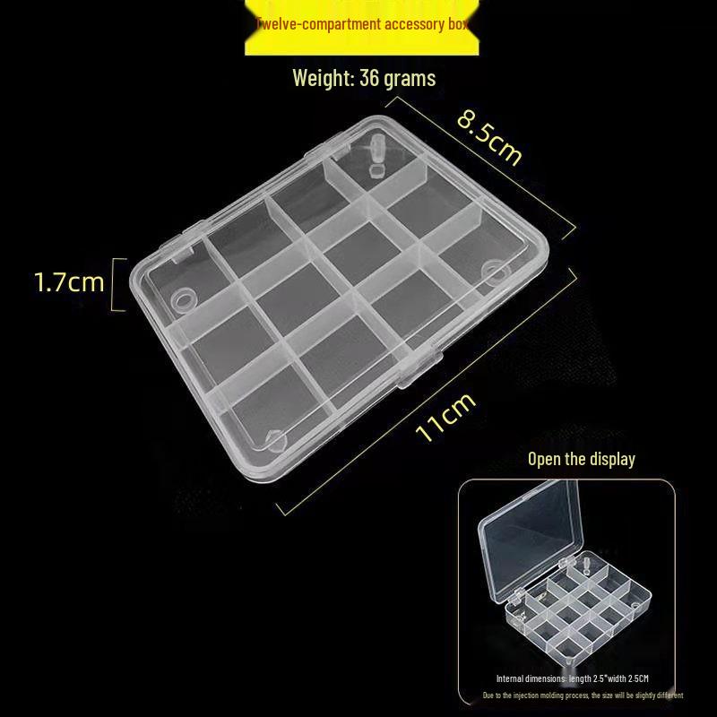 Double-Layer Fishing Lure Box - Tackle and Accessory Storage