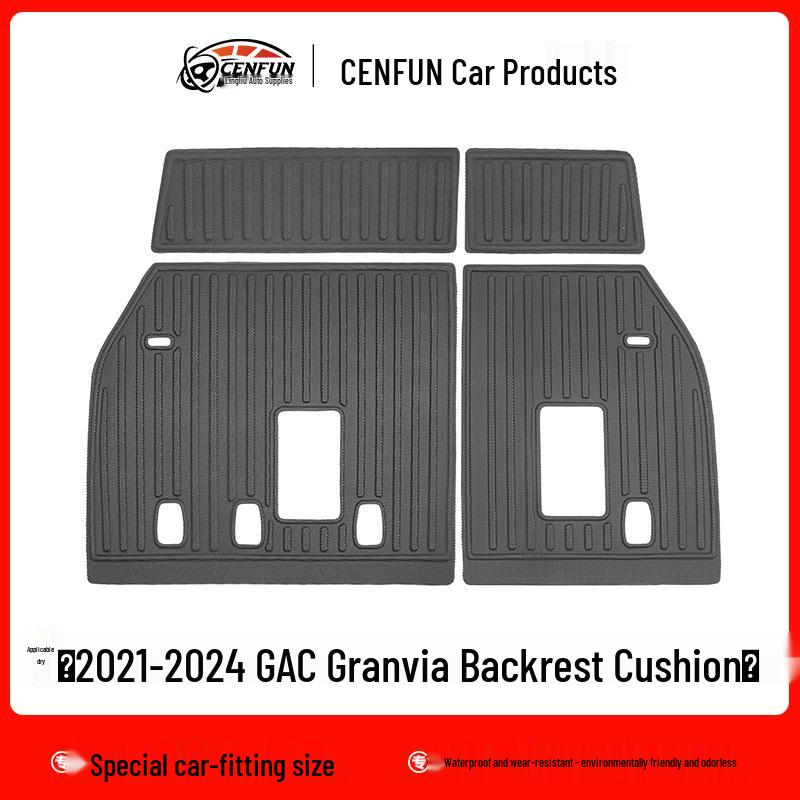 TPE Anti-Slip Eco-Friendly Trunk Mat for 2025 Toyota Grand Highlander & Sienna Galaxy.