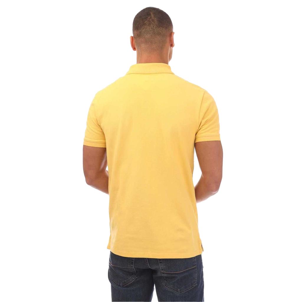 Timberland Men's Oyster River Logo Short-Sleeved Polo Shirt