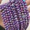 Purple Imperial Stone Blue Beads Round Bracelet DIY Jewelry Accessories