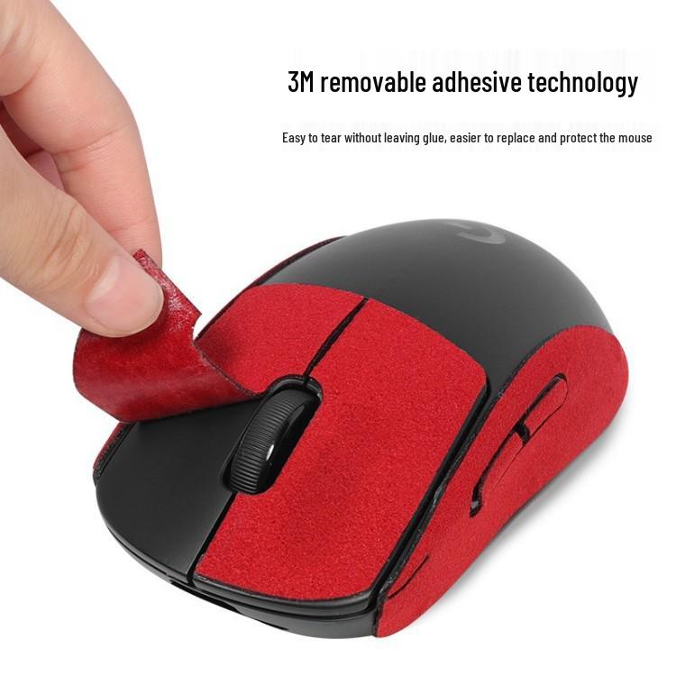 Logitech G Pro Wireless GPW2 Gen 2 Anti-Slip Suede Volledige Dekking Zweetbestendige Muis Sticker