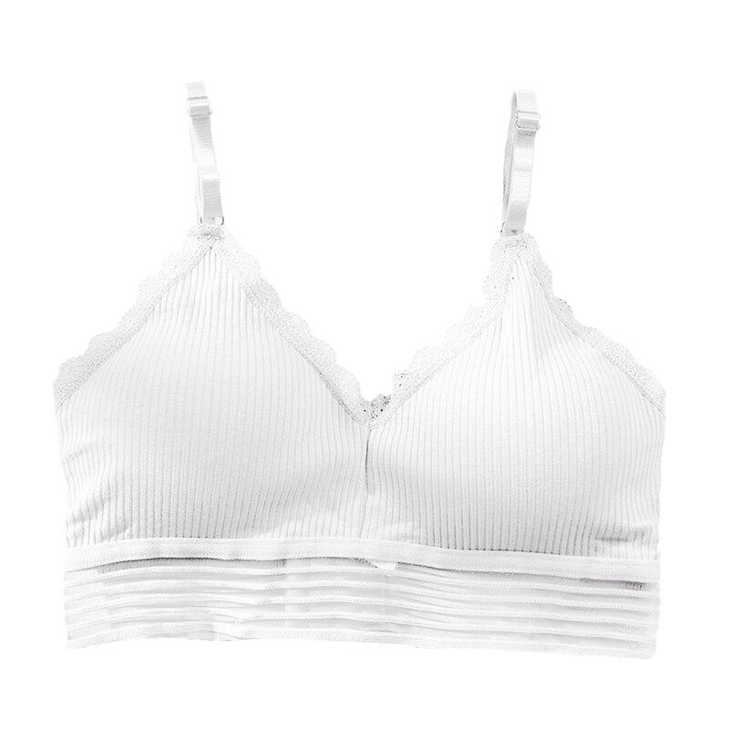 Buy Lady Deep V Triangle Cup Without Steel Ring Bra Thread Thin One