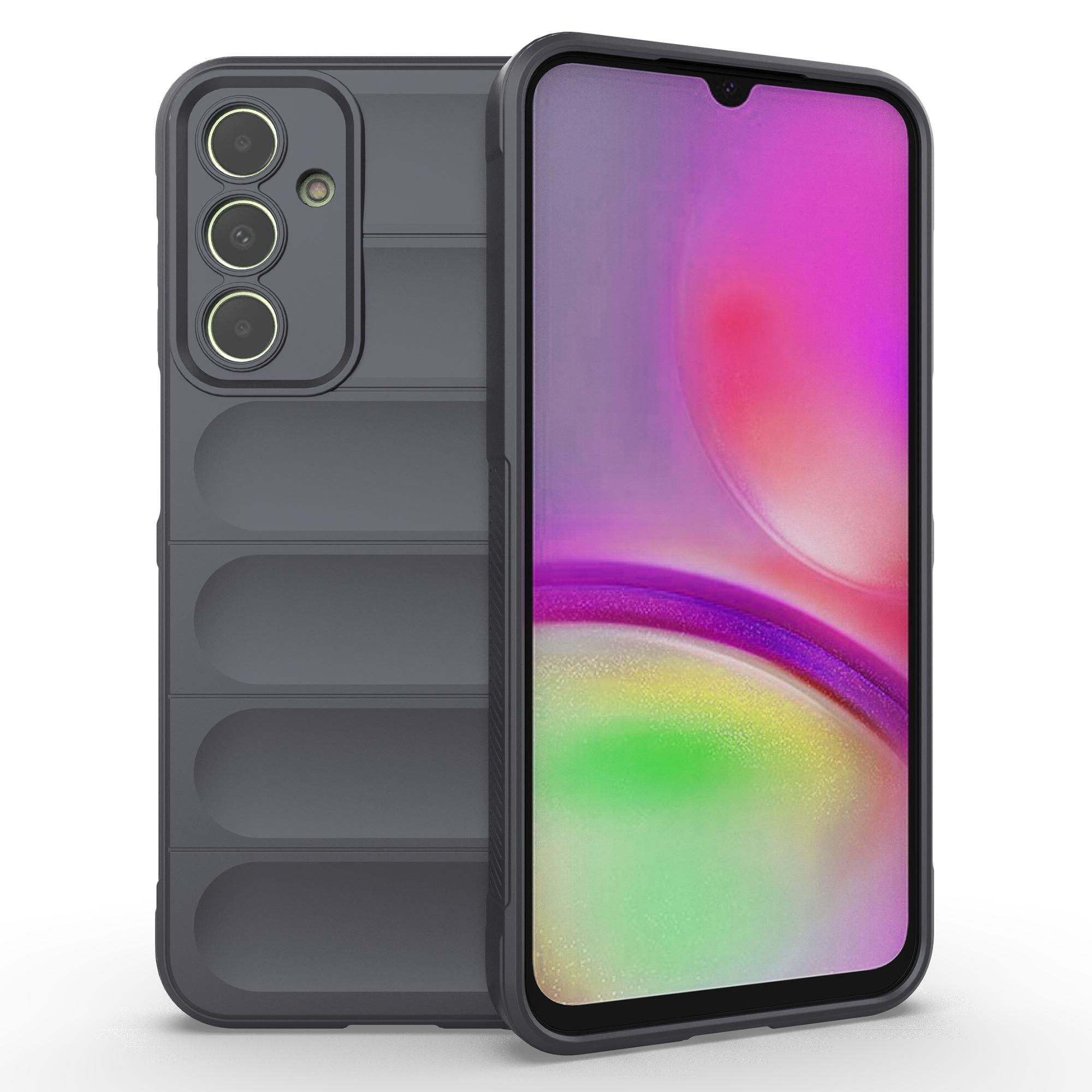 

TPU Phone Case for Samsung Galaxy A25 5G (Global) (161.0 x 76.5 x 8.3mm) Drop-Proof Protective Rugged Phone Cover Dark Grey