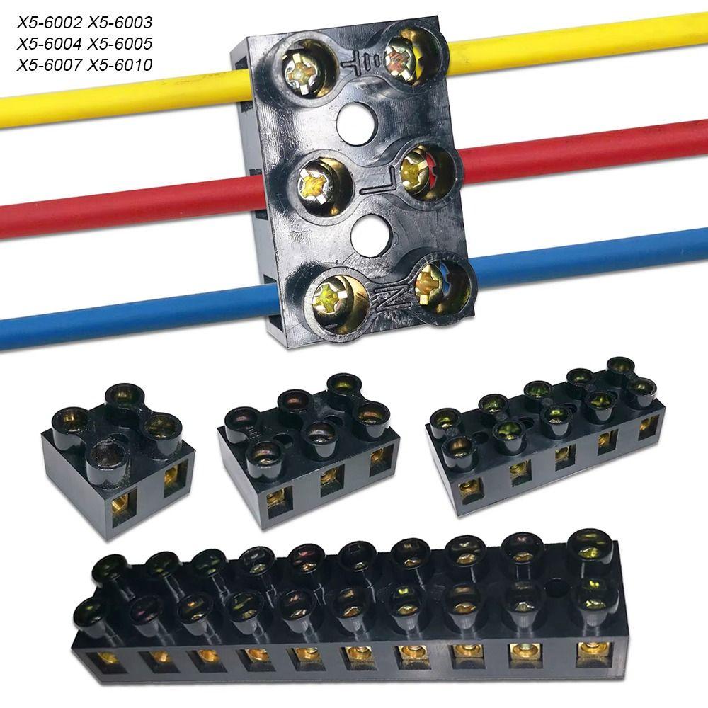 1Pcs X5 Series Terminal Block 20-6 AWG Terminal Electrical Connector New Wiring Connector