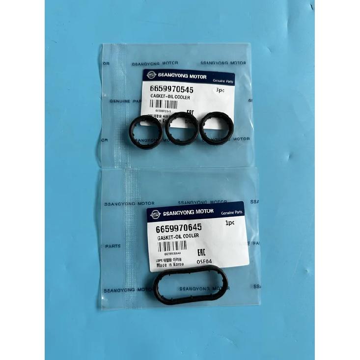 Oil Cooler Gasket 6659970645 6659970545 For Ssangyong Actyon Kyron Rexton Actyon Sports Rodius/Stavic