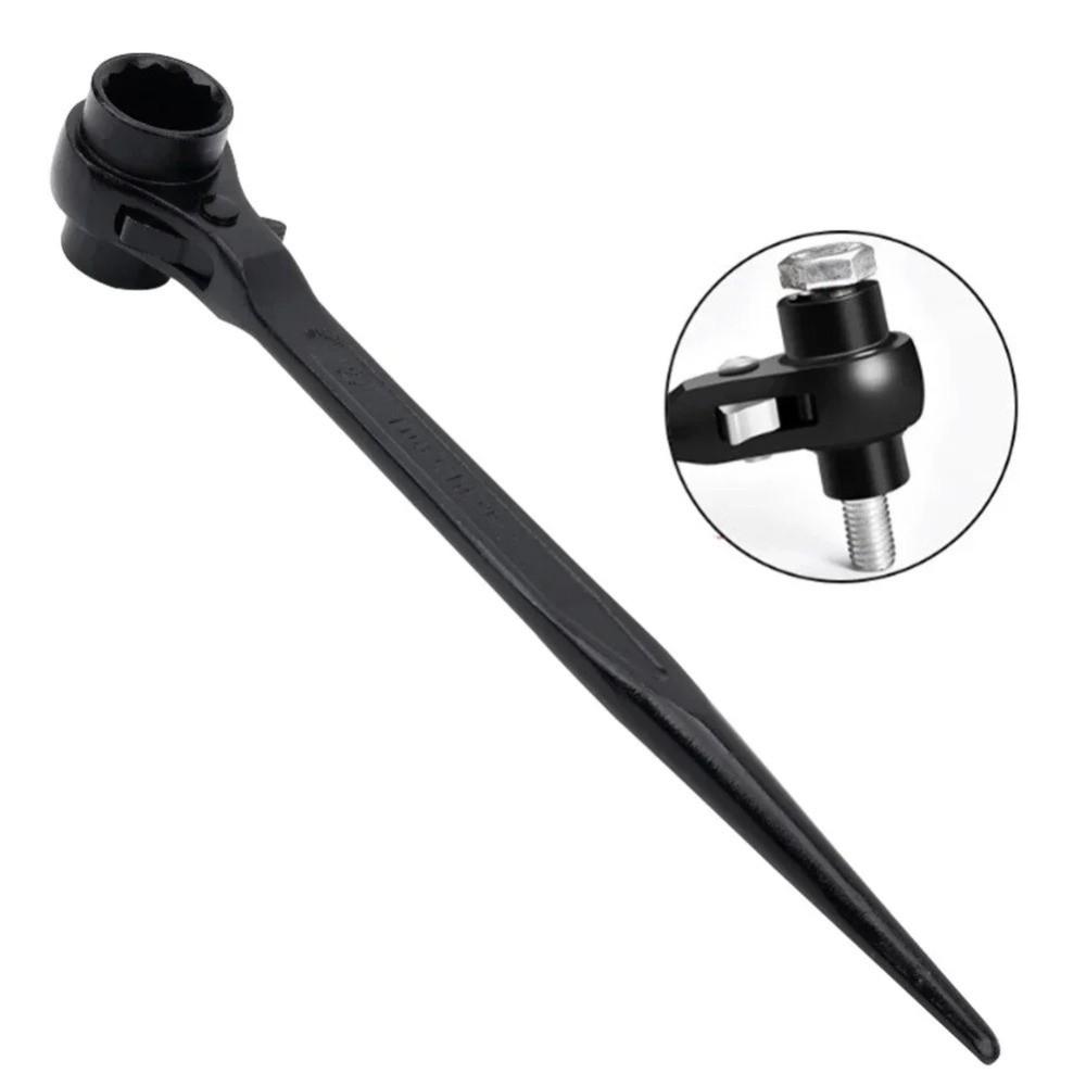 Metal Ratchet Wrench Bidirectional Ratchet Spanner Useful Socket Wrench Hand Tool Kit