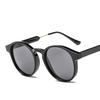 Retro Yuvarlak Güneş Gözlüğü Kadın Erkek Marka Tasarım Şeffaf Kadın güneş gözlüğü Erkekler Oculos De Sol Feminino Lunette Soleil