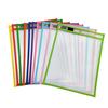 10Pcs Dry Erase File Folder Document Bag For Reusable Writing And Wiping Bags For Office And School