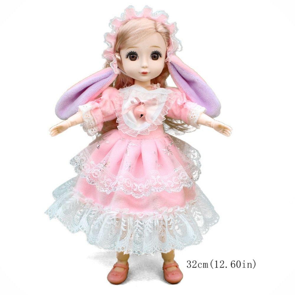 with Clothes 32cm Bjd Doll Spherical Joint Hinged Doll Mini Dolls 1/6 Bjd Dolls  Girls Gifts