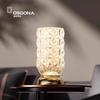 Light luxury crystal vase table lamp, living room dining room high aesthetic decoration lamp, minimalist study bedroom lamp