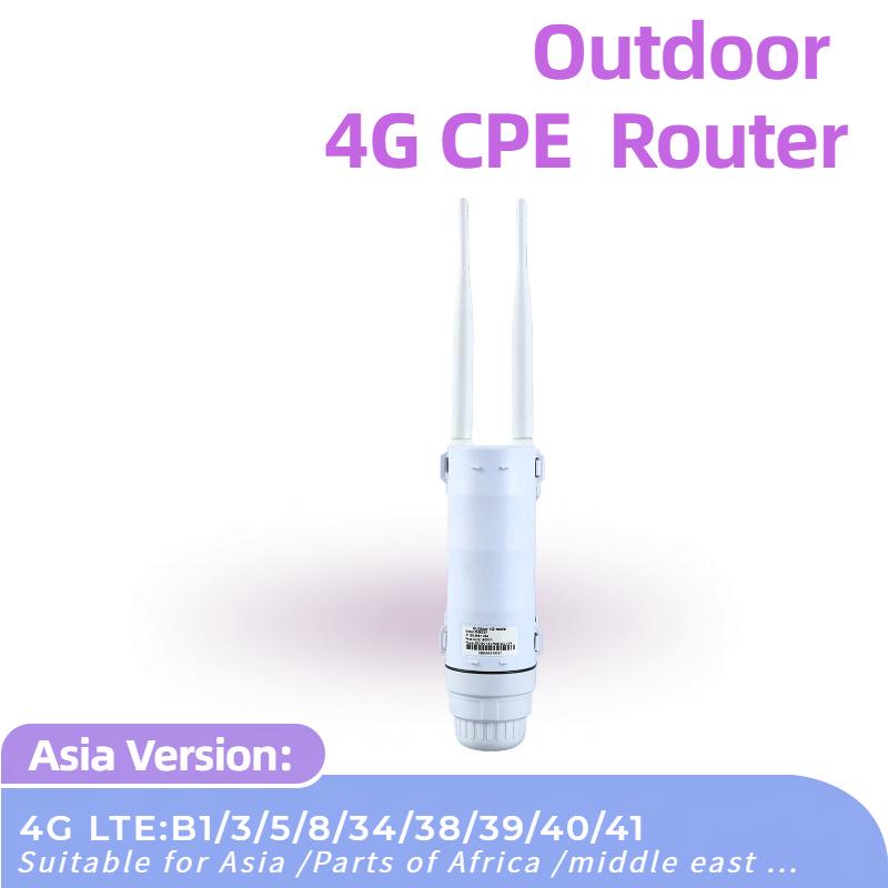 

4G Outdoor LTE Wireless Router with SIM Slot, WAN/LAN Ports & POE Power Supply 1 Unit