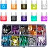 306PCS Car Fuse Assortment Kit, Standard and Mini and Micro Mix Vehicles Blade Fuses Kit Replacement, 2A 5A 7.5A 10A 15A 20A 25A 30A 35A, Universal