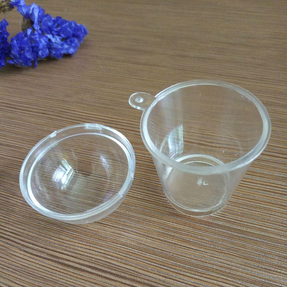 & Kitchen Baking Popcorn Plastic Miniature Frappuccino Cup Ice Cream Cups Cover Lid Cake Decorating