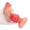 A196 Alien Phallus Dog Penis Anal Plug: Unisex Adult Masturbation and Pleasure Toy