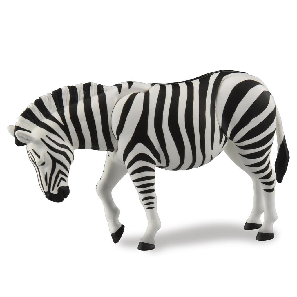 TAKARA TOMY AniA AL-37 Zebra Animal Toy for Ages 3 and Up